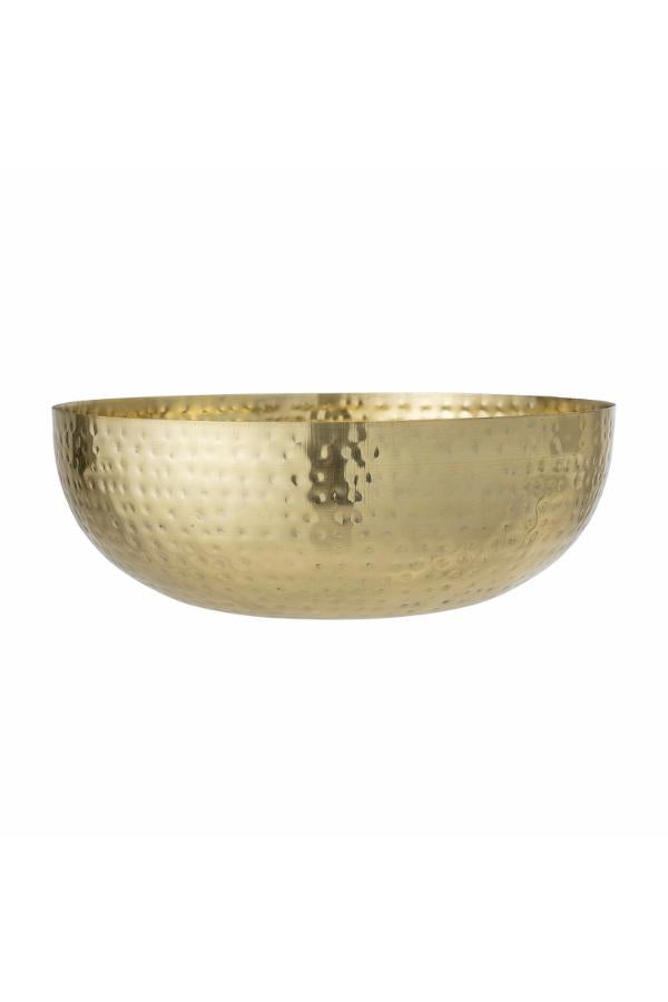 Bloomingville Mettemarie Bowl, Gold, Metal