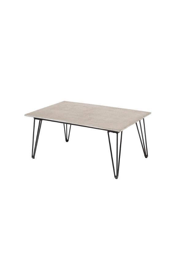 Bloomingville Mundo Coffee Table, Grey, Fiber cement