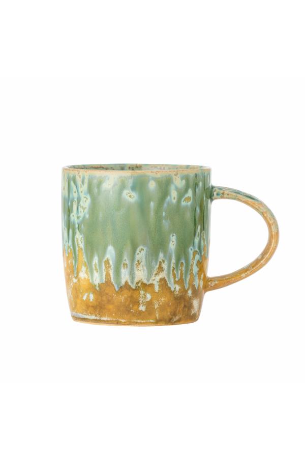 Bloomingville Milani Mug, Green, Stoneware