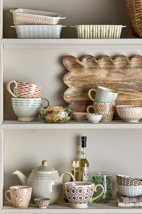 Creative Collection Maple Bowl, Brown, Stoneware