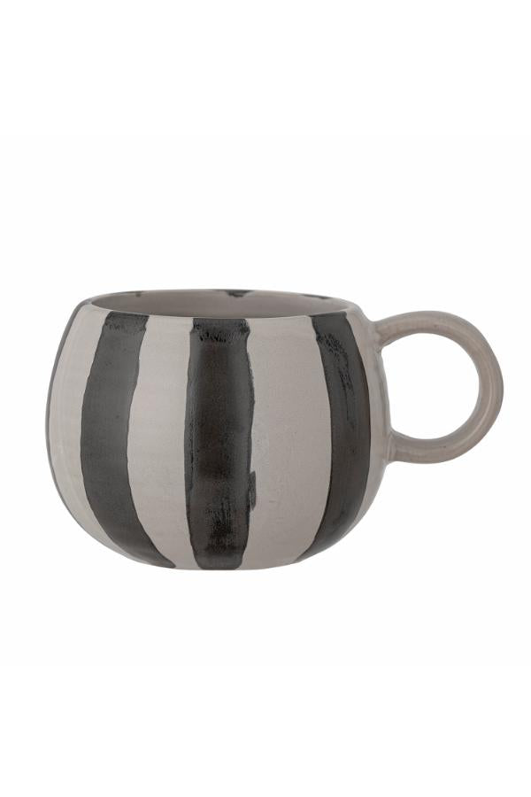Bloomingville Serina Mug, Black, Stoneware