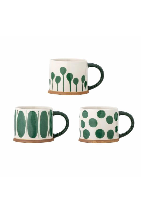 Creative Collection Linora Mug, Green, Stoneware
