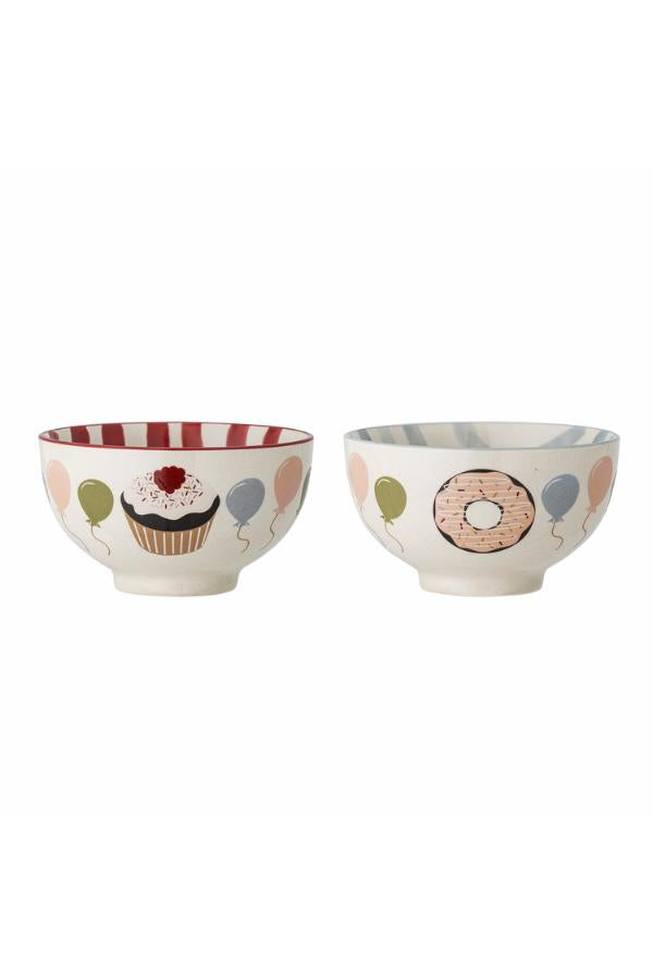 Bloomingville Mini Darby Bowl, Multi, Stoneware
