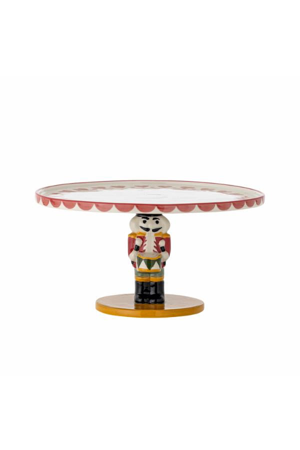 Bloomingville Jolly Cake Tray, Multi, Stoneware