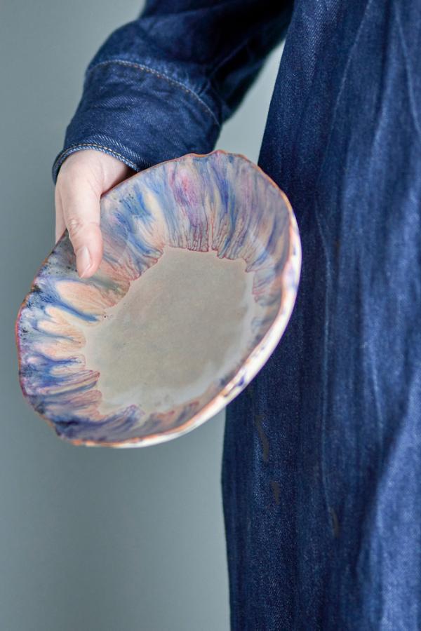 Bloomingville Amalia Bowl, Blue, Stoneware