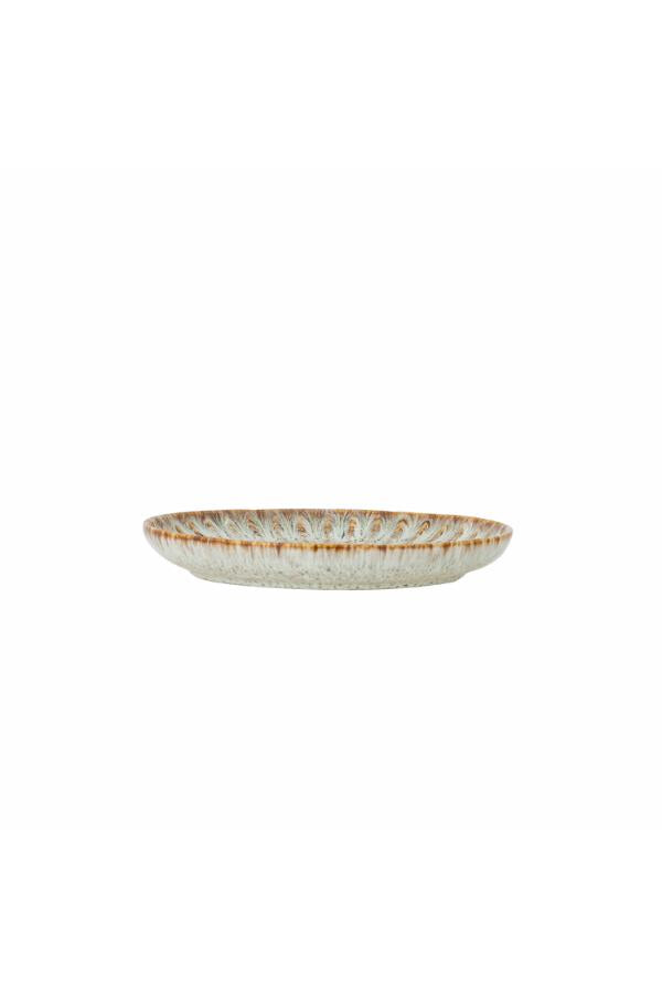 Creative Collection Fleur Plate, Nature, Stoneware