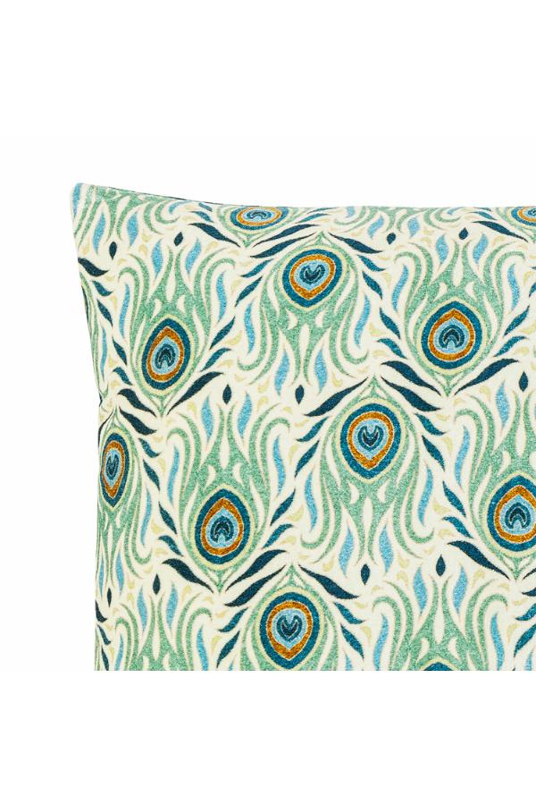 Creative Collection Adia Cushion, Green, Viscose