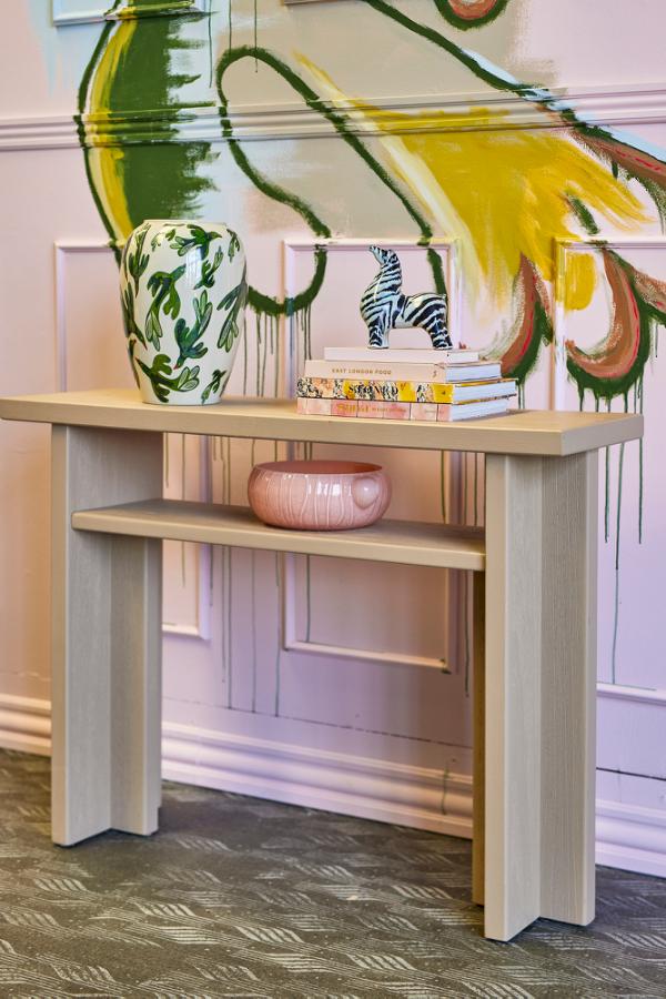 Bloomingville Cupa Console Table, Nature, Firwood