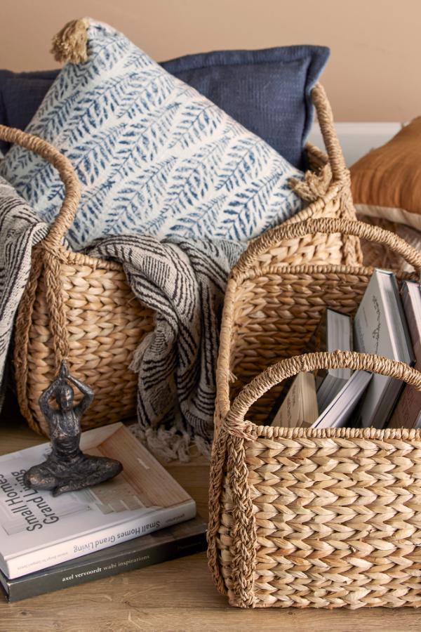 Bloomingville Selma Basket, Nature, Bankuan Grass
