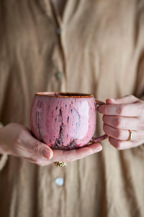 Creative Collection Rayen Mug, Rose, Stoneware