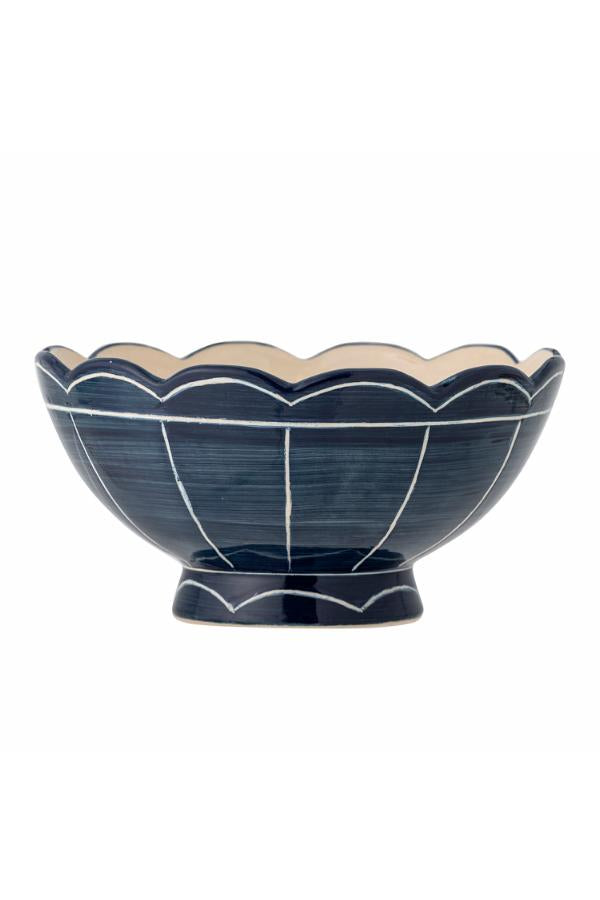 Bloomingville Caliam Bowl, Blue, Stoneware