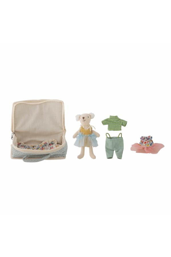 Bloomingville Mini Lara Doll, Multi, Polyester