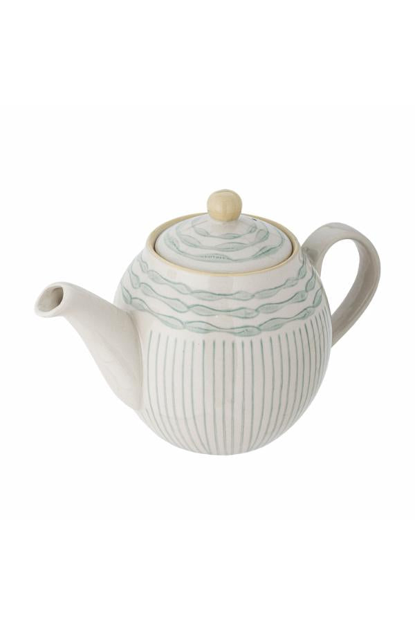 Creative Collection Maple Teapot, Green, Stoneware