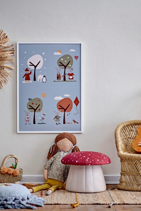 Bloomingville Mini Aranya Hanger, Nature, Rattan