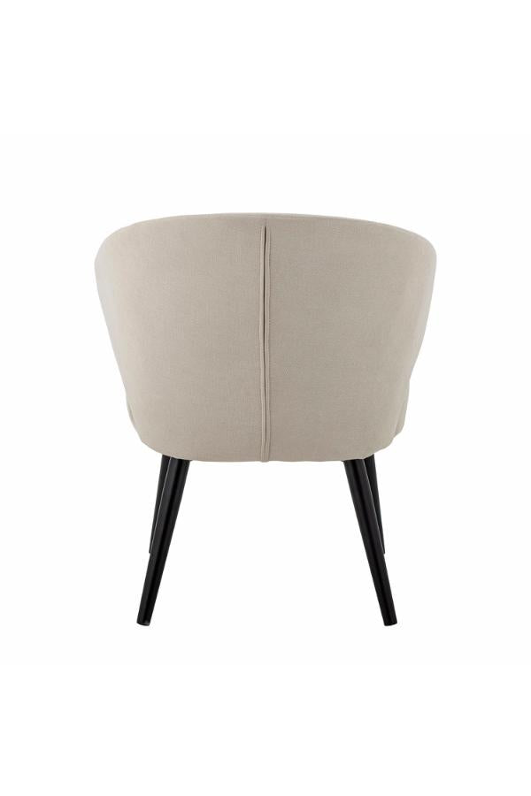 Creative Collection Loon Lounge Chair, Nature, Polyester