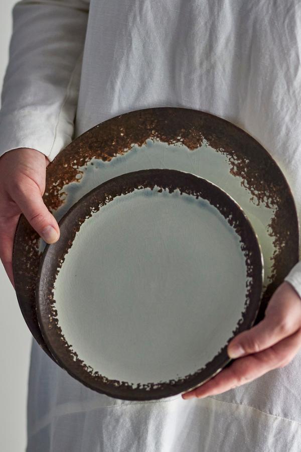 Bloomingville Paula Plate, Brown, Stoneware