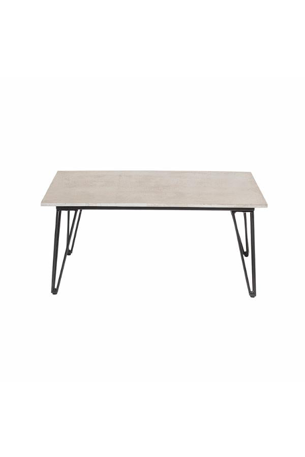 Bloomingville Mundo Coffee Table, Grey, Fiber cement