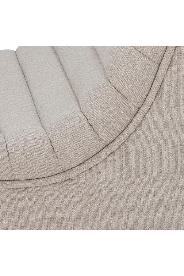 Bloomingville Allure Lounge Chair, Nature, Polyester