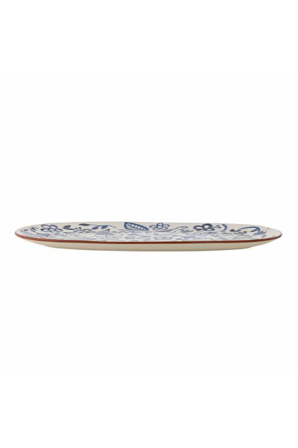 Bloomingville Figuria Serving Plate, Multi, Stoneware