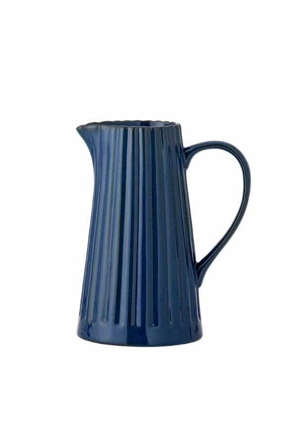 Bloomingville Latina Jug, Blue, Stoneware