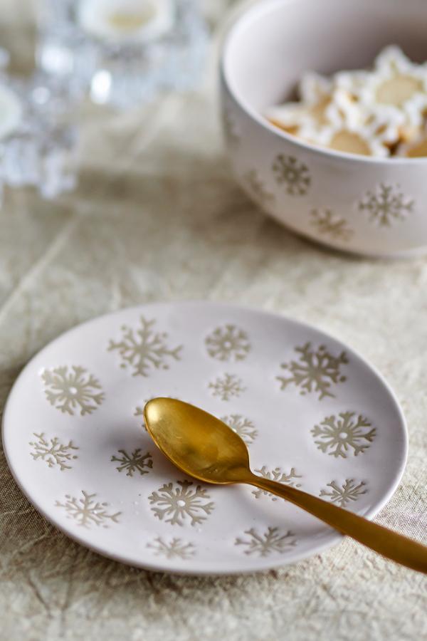 Bloomingville Snowie Plate, Nature, Stoneware