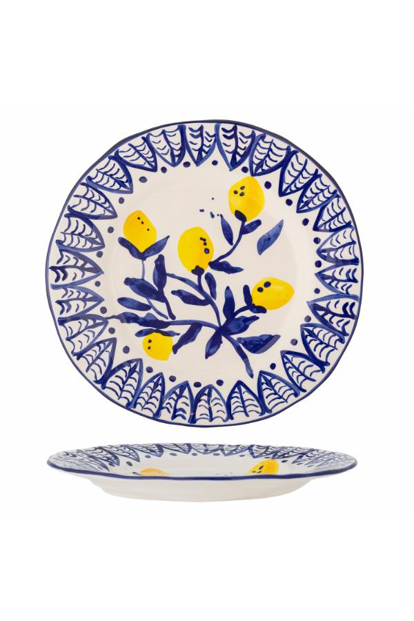 Creative Collection Maxima Plate, Blue, Stoneware