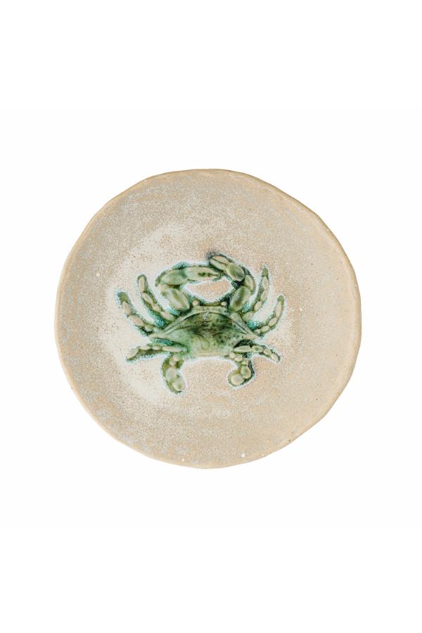 Creative Collection Hadden Plate, Green, Stoneware