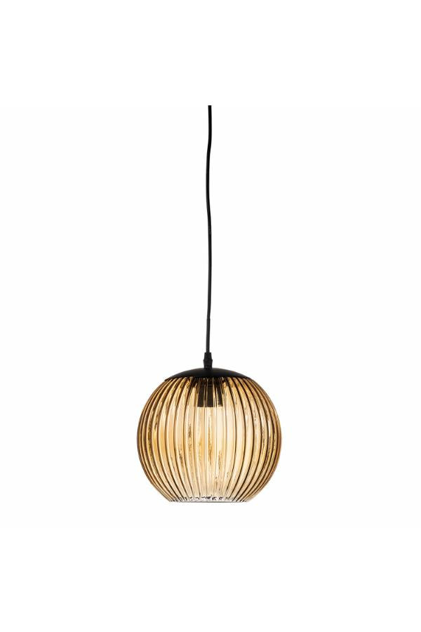 Bloomingville Sybia Pendant Lamp, Brown, Glass
