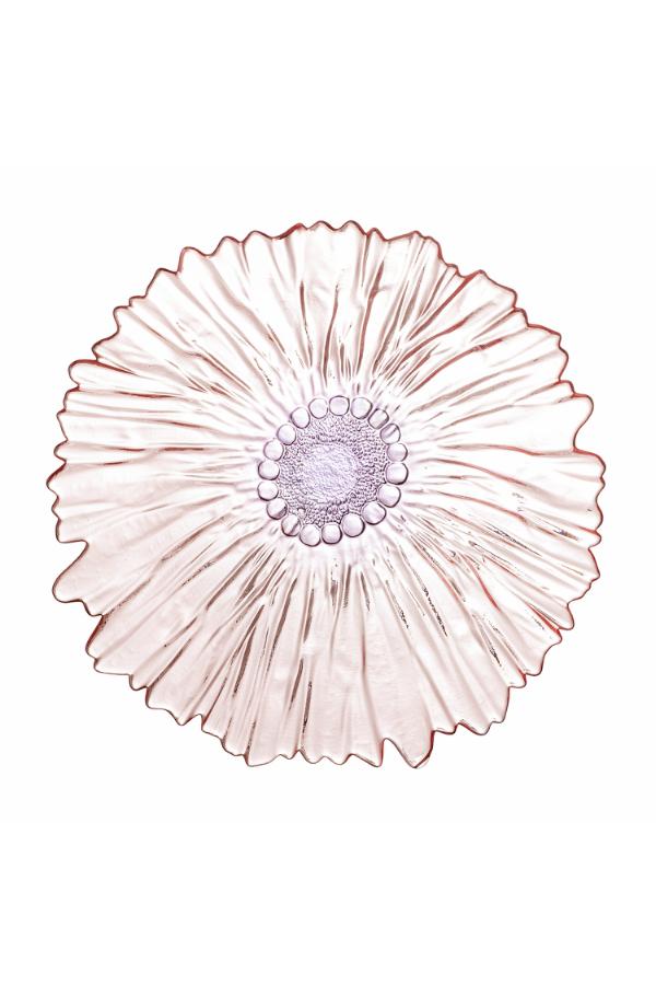 Bloomingville Mariko Bowl, Rose, Glass