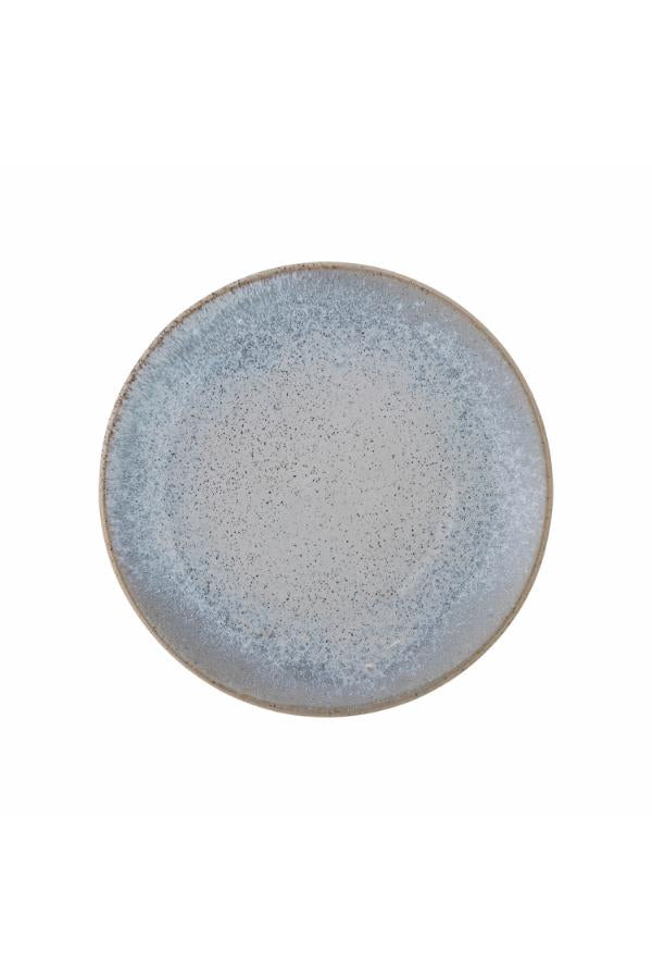 Bloomingville Paula Plate, Blue, Stoneware