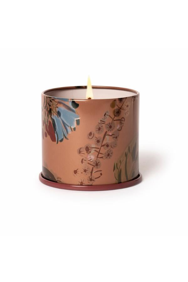 Illume Terra Tabac Vanity Tin Candle, Brown,