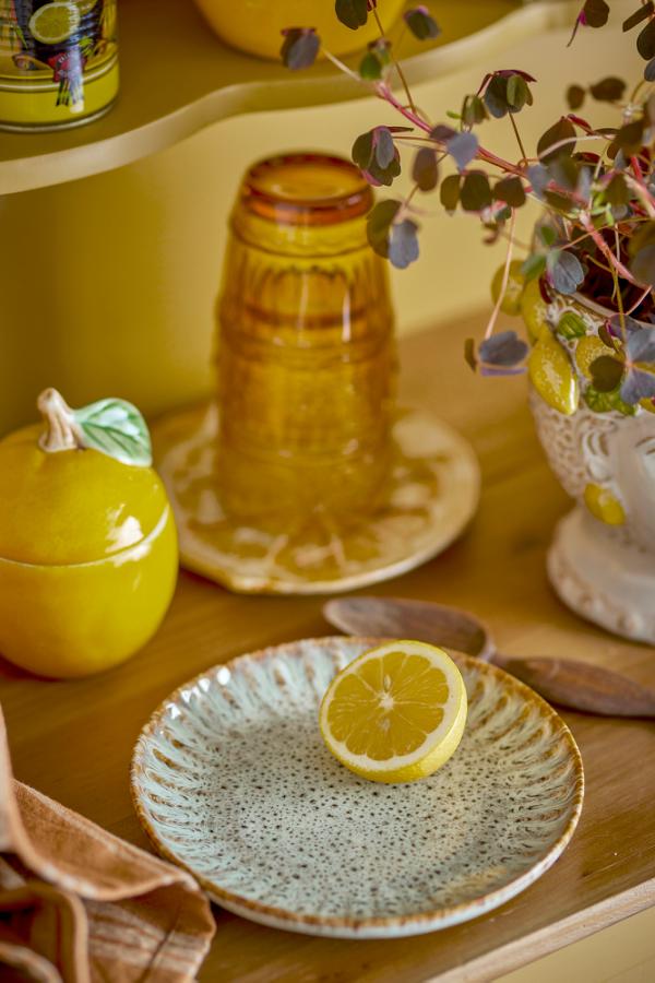 Creative Collection Fleur Plate, Nature, Stoneware
