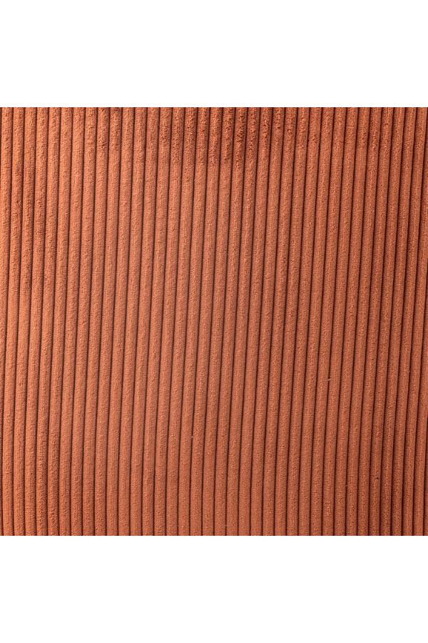 Bloomingville Pradi Lounge Chair, Orange, Polyester