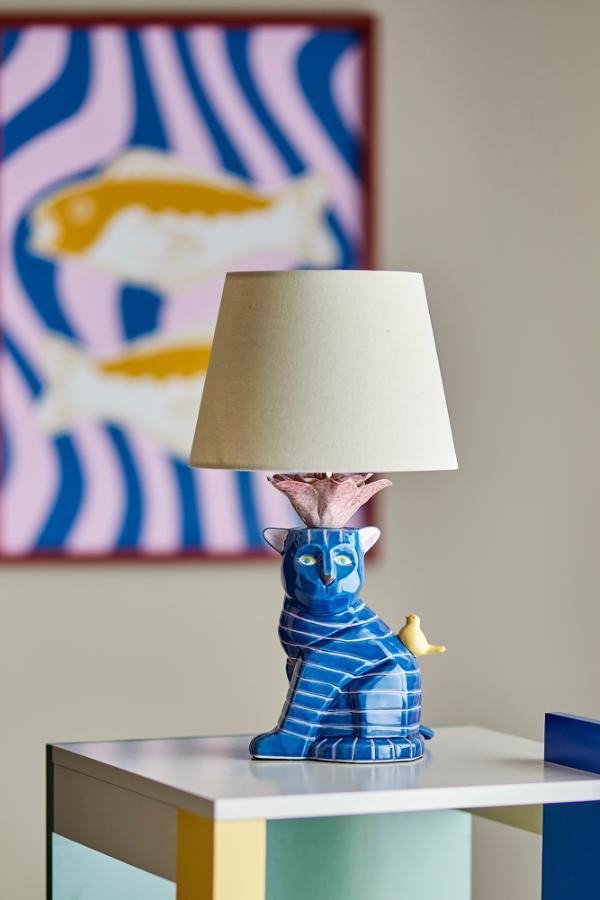 Bloomingville Eri Table lamp, Multi, Stoneware