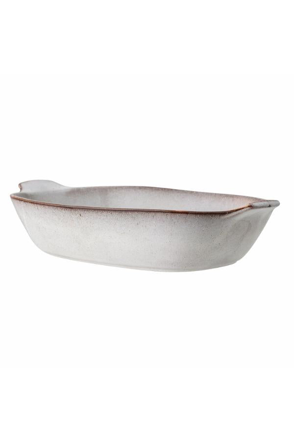 Bloomingville Sandrine Oven Dish , Nature, Stoneware