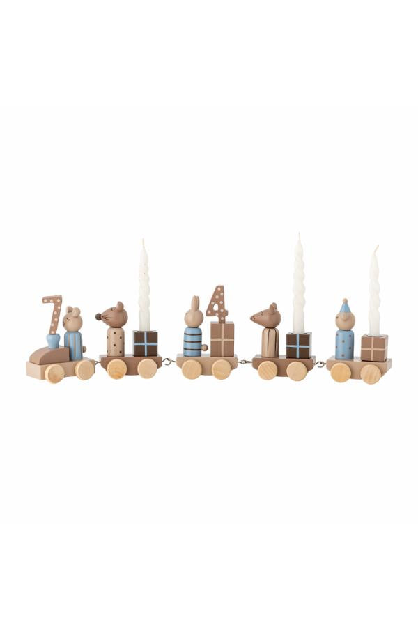 Bloomingville Mini Junaid Birthday Decoration, Multi, FSC®100%, MDF