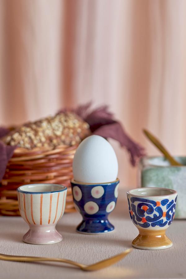 Bloomingville Eviaya Egg Cup, Multi, Stoneware