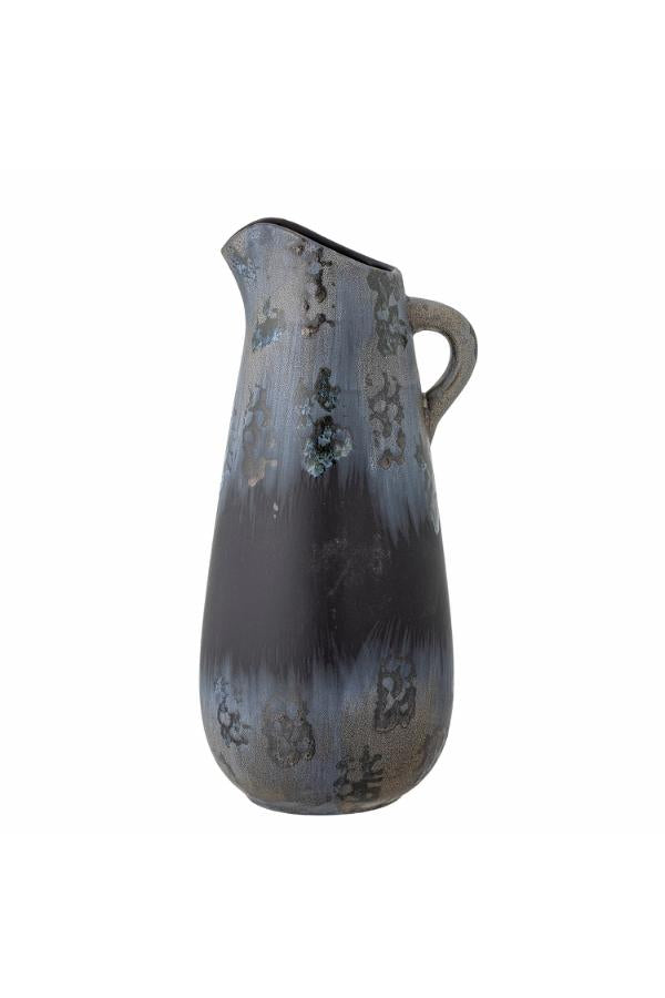 Creative Collection Khumo Vase, Black, Stoneware