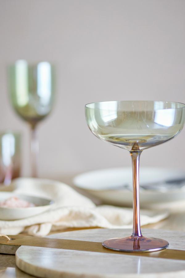 Bloomingville Aston Cocktail Glass, Bronze, Glass