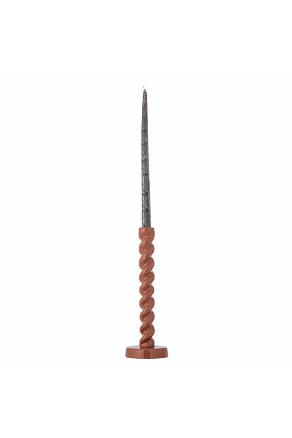 Bloomingville Diza Candle Holder, Brown, Aluminum