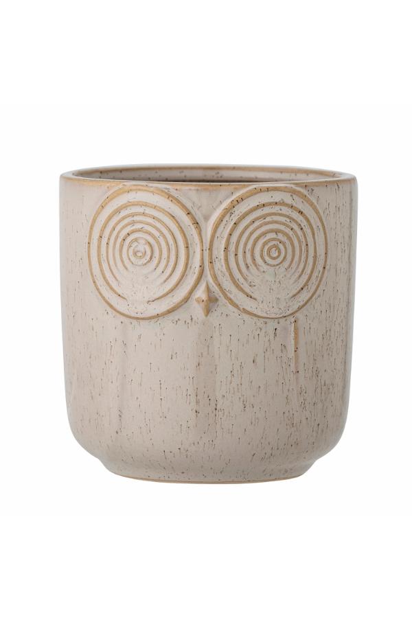 Creative Collection Dallas Flowerpot, Nature, Stoneware