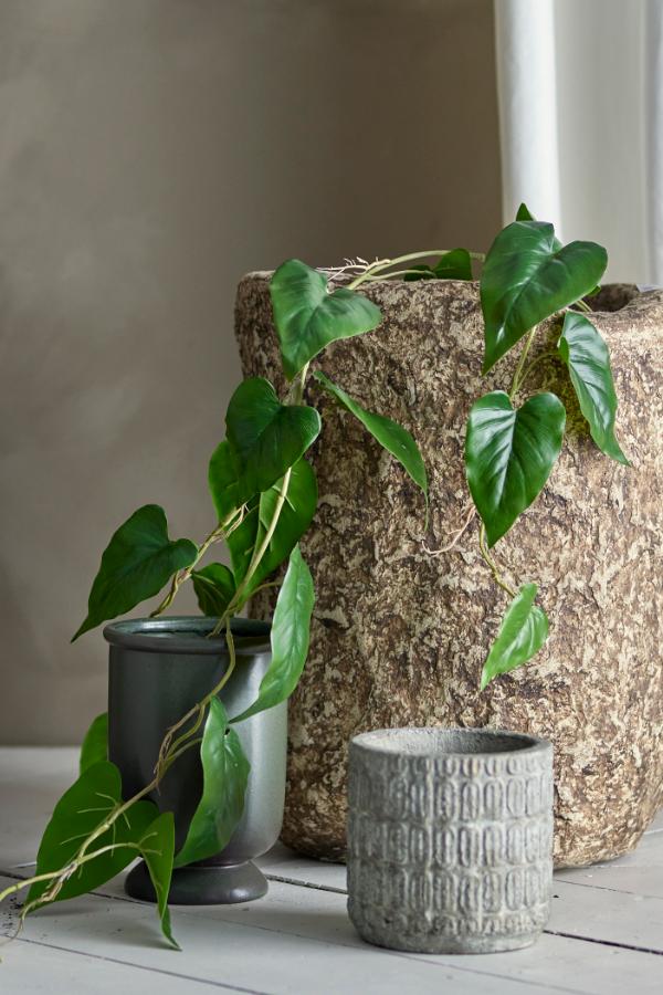 Bloomingville Anthurium Plant, Green, Artificial Flowers