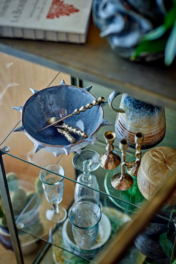 Bloomingville Edie Bowl, Blue, Stoneware