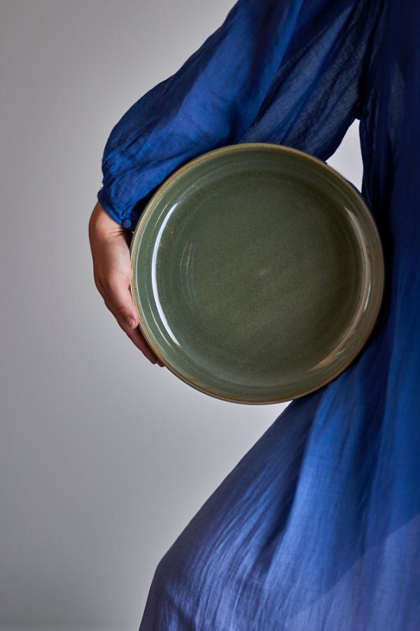 Bloomingville Pixie Bowl, Green, Stoneware
