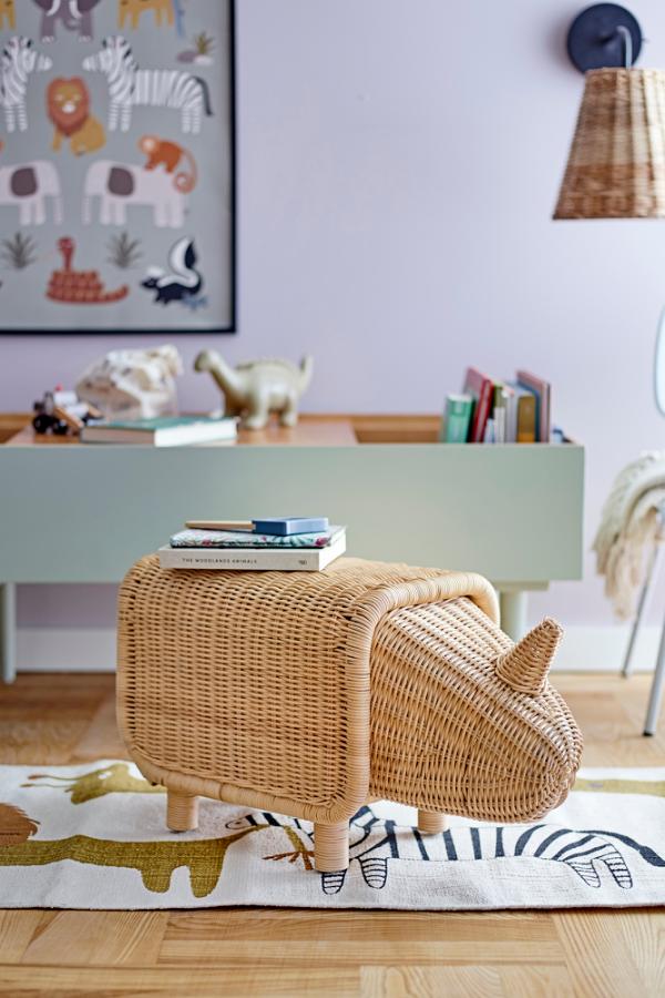 Bloomingville Mini Neah Rug, Multi, Cotton