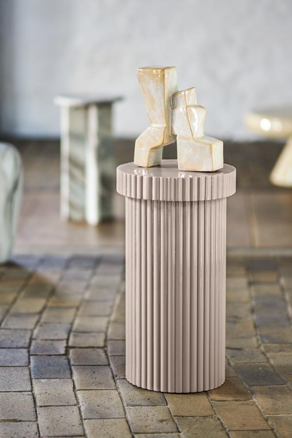 Bloomingville Timi Side Table, Grey, FSC®100%, MDF