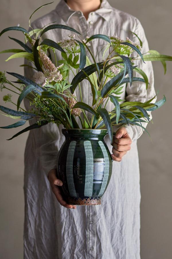 Bloomingville Eucalyptus Stem, Green, Artificial Flowers