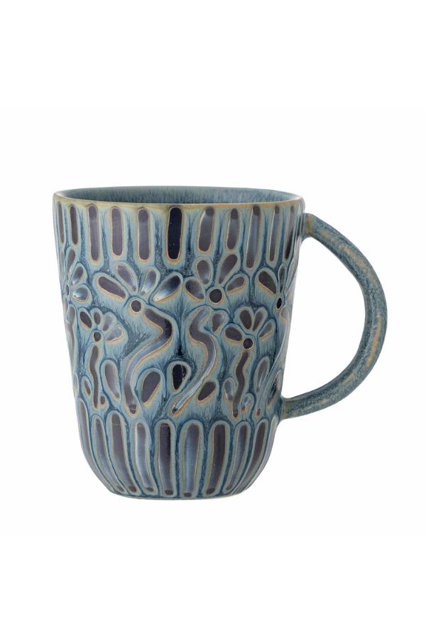 Bloomingville Samsin Mug, Blue, Stoneware