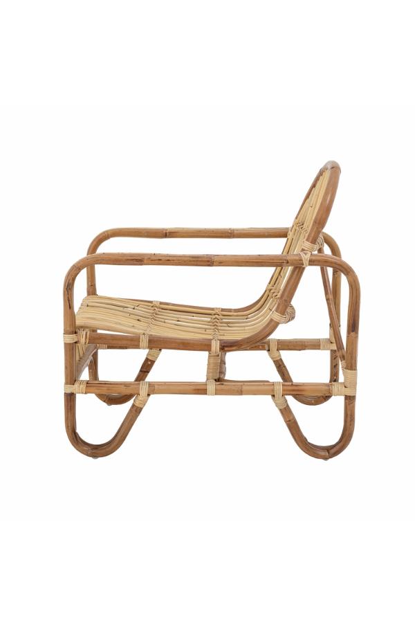 Bloomingville Baal Lounge Chair, Nature, Rattan