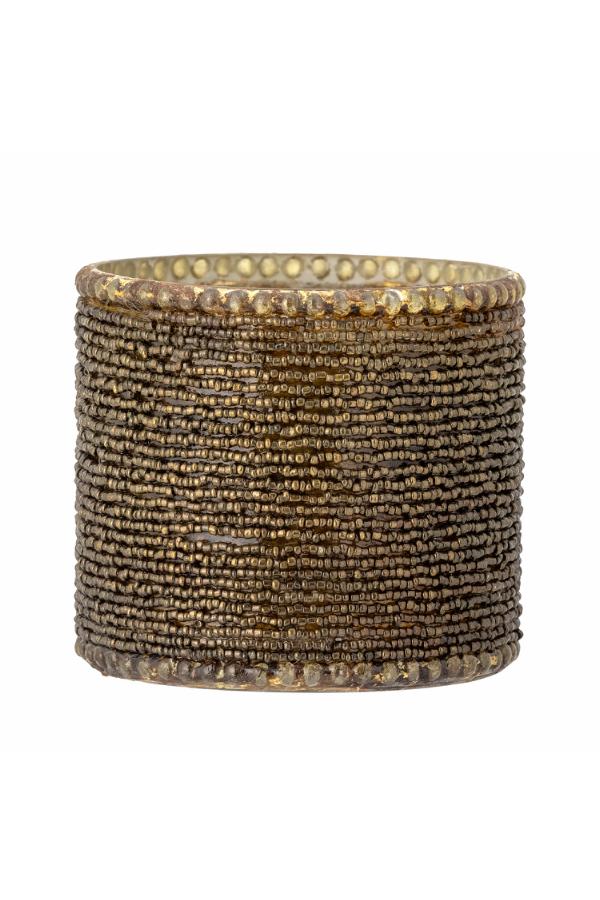 Creative Collection Isabela Votive, Gold, Glass